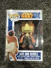 Funko Pop Star Wars 27 Jar Jar Binks In Protective Sleeve