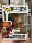 Funko Pop!  Star Wars #290 Wicket W. Warrick (Endor) Amazon Exclusive Ewok +Pin