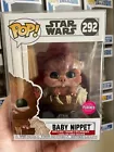 Funko! Pop Star Wars #292 Baby Nippet Flocked Ewok Return Of The Jedi +Protector