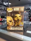 Funko POP! Star Wars #296 Golden Stormtrooper  Exclusive MINT W/PROTECTOR