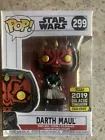 Funko Pop! Star Wars #299 Darth Maul 2019 Galactic Convention Exclusive