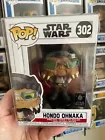 Funko Pop! Star Wars #302 Hondo Ohnaka - Galaxy's Edge Exclusive +Pop Protector