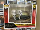 Funko pop! Star Wars #320 First Order Tread Speeder Bobblehead Movie Moments VGC