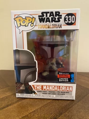 Funko Pop! Star Wars #330 Mandalorian 2019 Fall Convention Exclusive NYCC