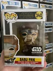 Funko Pop! Star Wars #340 Babu Frik Smuggler’s Bounty Exclusive VGC +Protector