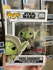 Funko Pop! Star Wars #393 Yoda (Hooded) Special Edition Bobble-Head Vinyl Figure