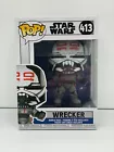 FUNKO POP! STAR WARS #413 WRECKER THE CLONE WARS BAD BATCH NEW WITH PROTECTOR