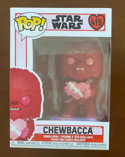 Funko Pop Star Wars #419 - Valentines Chewbacca