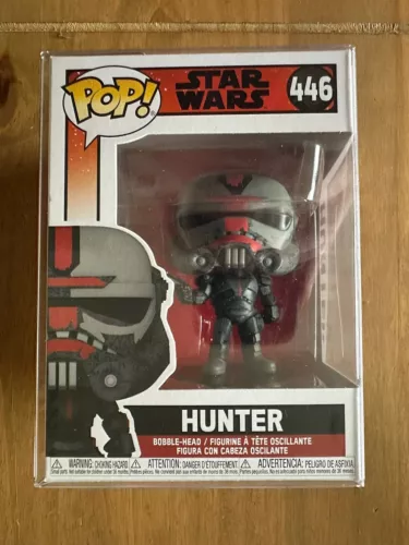 Funko Pop! Star Wars #446 The Bad Batch - Hunter - With Protector