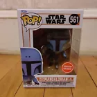 Funko Pop Star Wars #561 Mandalorian Death Watch No Stripes GameStop Exclusive