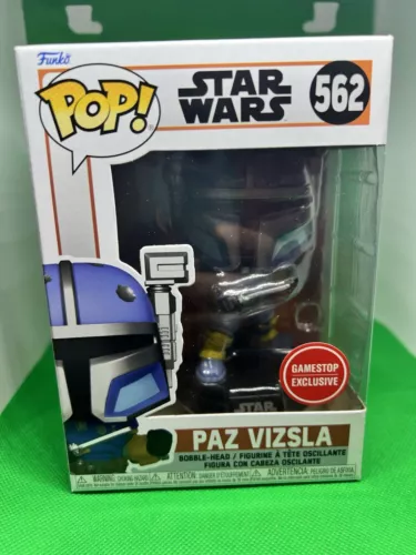 Funko POP! Star Wars #562 PAZ VIZSLA GAMESTOP EXCLUSIVE   !!!!!!