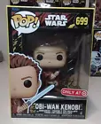 Funko Pop! Star Wars #699 Obi-Wan Kenobi Retro Series Target Exclusive Free Ship