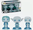 Funko Pop! Star Wars Across The Galaxy Force Ghost 3 Pack Anakin, Yoda, Obi-Wan