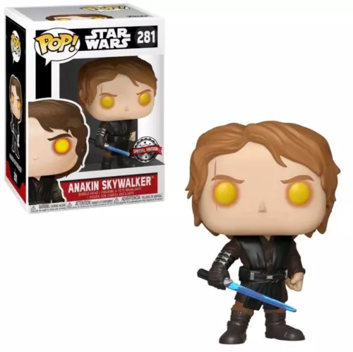 Funko Pop! Star Wars Anakin Skywalker Special Edition Sticker #281 2018