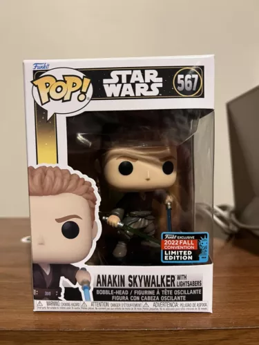 Funko Pop! Star Wars - Anakin Skywalker With Lightsabers (2022 Fall Convention)