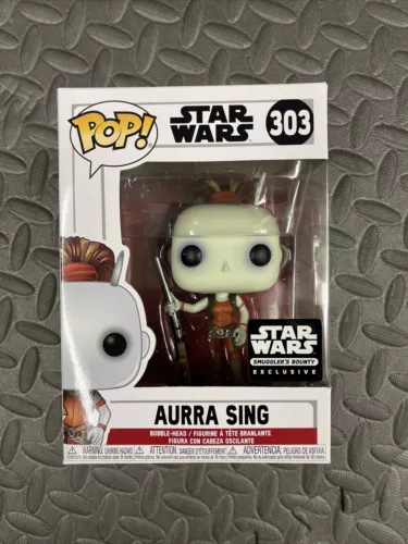 Funko Pop! Star Wars Aurra Sing #303 Smuggler's Bounty Exclusive