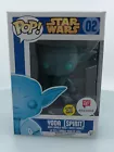 Funko POP! Star Wars Blue Box Yoda Glow in the Dark #2 Vinyl Figure DAMAGED