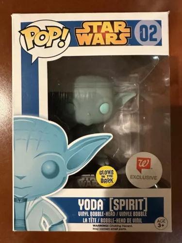 Funko Pop Star Wars Bobble-Head Yoda (Spirit) 2 Walgreens Exclusive