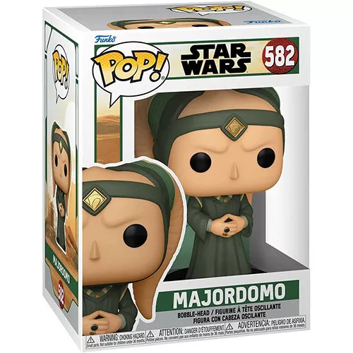 Funko POP! Star Wars - Book of Boba Fett S2 Figure - MAJORDOMO #582 - NM/Mint