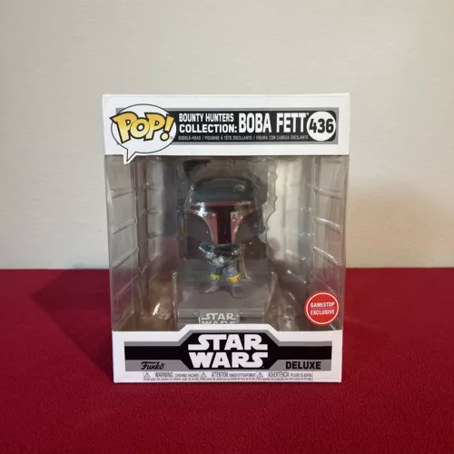 Funko Pop Star Wars Bounty Hunters Collection Boba Fett #436 Vinyl Figure