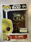 Funko Pop! Star Wars - C-3PO #64 - Barnes & Noble Exclusive - Chrome Metallic