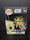 FUNKO POP ! STAR WARS C-3PO 64 TARGET EXCLUSIVE W01