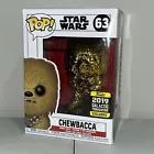 Funko Pop! Star Wars - Chewbacca #63 - Gold 2019 Galactic Convention Exclusive