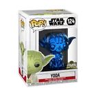 Funko POP! Star Wars Chrome Yoda Blue #124 Vinyl Figure