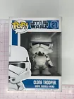 Funko POP! Star Wars Clone Trooper #21 Blue Box Vinyl Figure SEE PICS E02