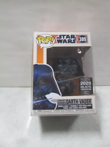 Funko Pop Star Wars Concept Series Darth Vader 389 with Protecto Pack