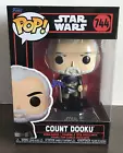 Funko Pop! Star Wars Dark Side Count Dooku Funko Pop! Vinyl Figure #744 In Stock