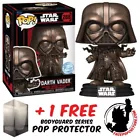 FUNKO POP STAR WARS DARKSIDE DARTH VADER METALLIC #288 EXCLUSIVE VINYL FIGURE