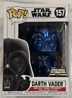 Funko Pop Star Wars Darth Vader Blue Chrome 157 2019 Chicago Celebration 2500pcs