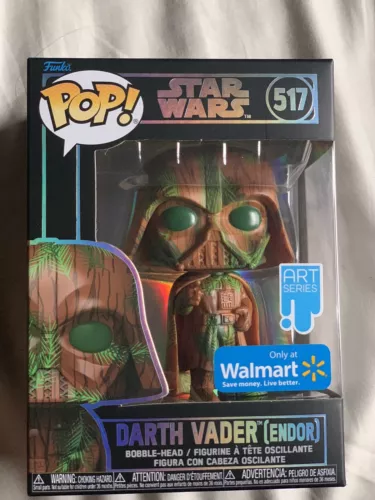 Funko Pop! Star Wars Darth Vader (Endor) #517 Art Series Walmart Exclusive