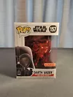 Funko Pop! Star Wars - Darth Vader (Red Chrome) Target Exclusive #157 +Protector