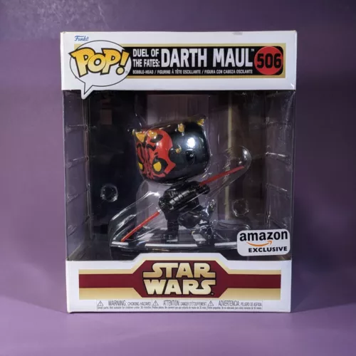 Funko POP! Star Wars Duel of the Fates Darth Maul #506 Amazon Exclusive ~ NEW!