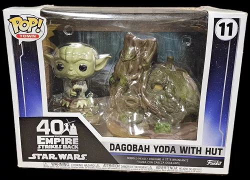 Funko Pop! Star Wars Empire Strikes Back #11 Dagobah Yoda With Hut New Other