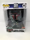 Funko POP! Star Wars Empire Strikes Back Boba Fett Supersized #367 DAMAGED BOX