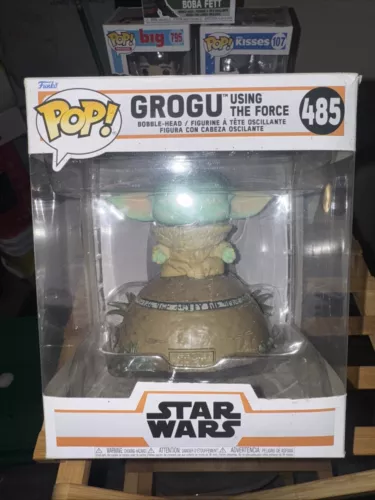 Funko Pop! Star Wars: Grogu Using The Force #485