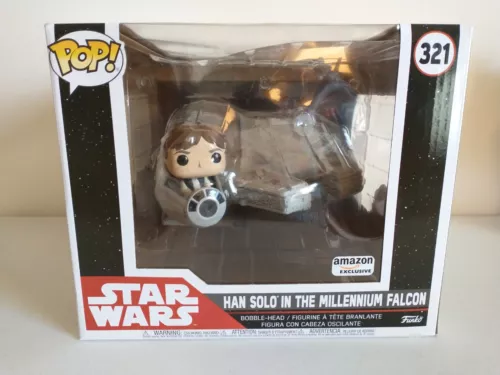 Funko Pop Star Wars Han Solo in the Millennium Falcon #321 Amazon Exclusive