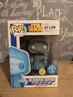 Funko Pop Star Wars - Holographic Emperor #40 Glow In The Dark Blue Box Vaulted