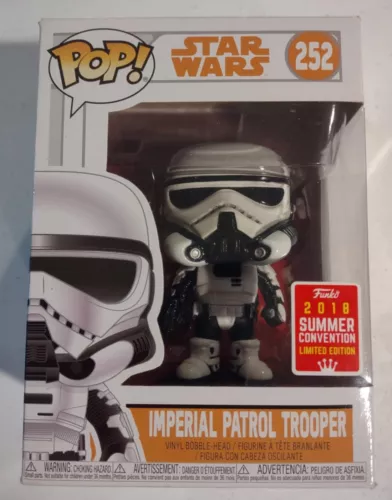 Funko Pop! Star Wars - Imperial Patrol Trooper - #252 - 2018 Summer Convention