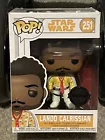 Funko Pop Star Wars Lando Calrisissian #251 Exclusive Limited Edition +Protector