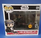 Funko Pop! Star Wars Luke Skywalker with Speeder Bike #229 Vinyl Figure CHASE