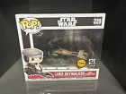 Funko Pop! Star Wars Luke Skywalker with Speeder Bike #229 Vinyl Figure CHASE