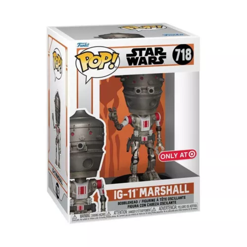 Funko POP Star Wars Mandalorian IG-11Marshall Figure 718 TARGET  PRE ORDER