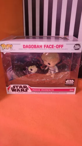 Funko Pop! Star Wars Movie Moments #284 Dagobah Face-Off Smuggler’s Bounty Exclu