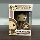 Funko Pop Star Wars Obi-Wan Kenobi Tatooine #10 w/ Pin Special Edition EXCELLENT