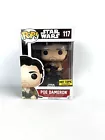 Funko Pop! Star Wars POE DAMERON #117 HOT TOPIC EXCLUSIVE W/ Pop Protector