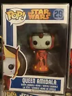 Funko Pop Star Wars Queen Amidala #29 LOTS OF PICS! OG Blue Box Queen Amidala